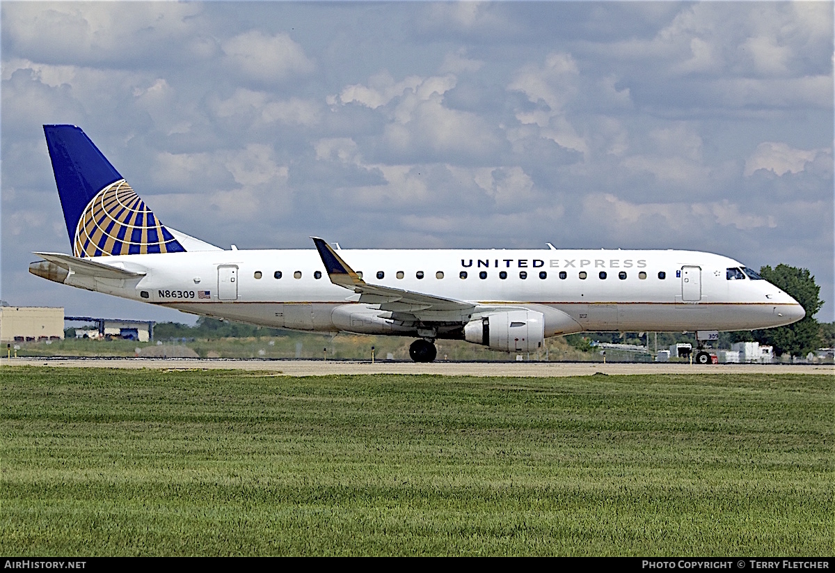 Aircraft Photo of N86309 | Embraer 175LR (ERJ-170-200LR) | Mesa Airlines | AirHistory.net #100782