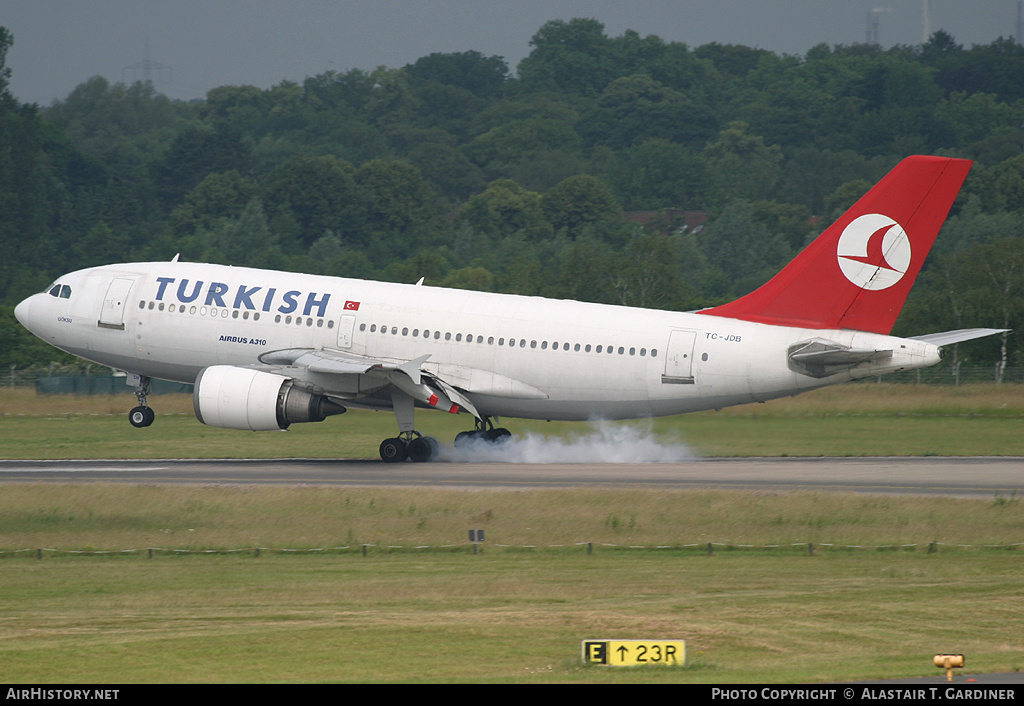 Aircraft Photo of TC-JDB | Airbus A310-304 | Turkish Airlines | AirHistory.net #100783