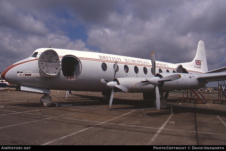 Aircraft Photo of G-ALWF | Vickers 701 Viscount | BEA - British European Airways | AirHistory.net #100789