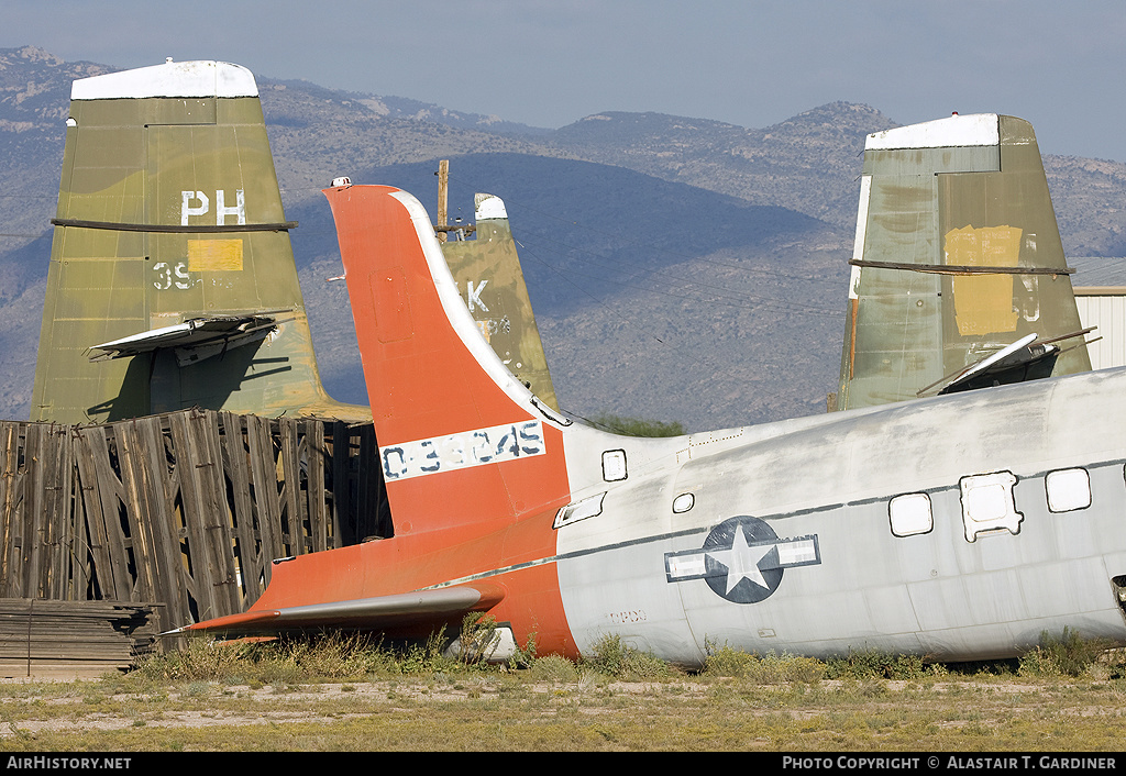 Aircraft Photo of 53-3245 / 0-33245 | Douglas EC-118A Liftmaster (DC-6A) | USA - Air Force | AirHistory.net #100822