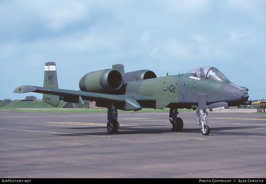 Aircraft Photo of 80-0273 / AF80-273 | Fairchild A-10A Thunderbolt II | USA - Air Force | AirHistory.net #100843