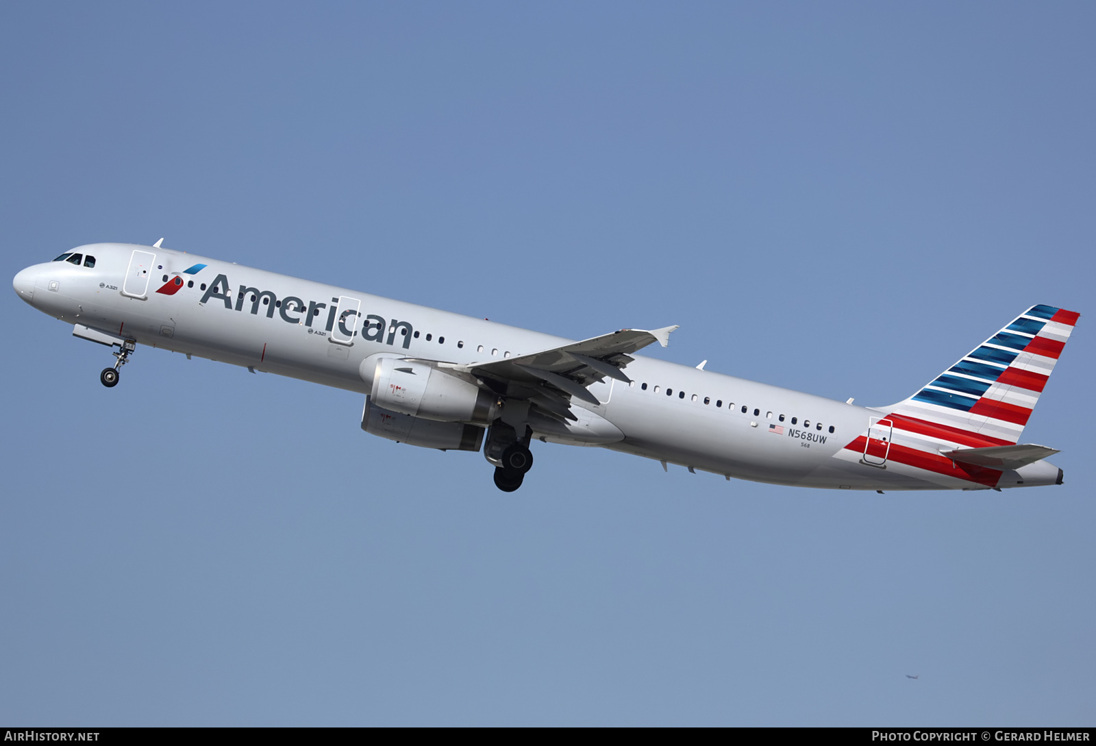 Aircraft Photo of N568UW | Airbus A321-231 | American Airlines | AirHistory.net #100844