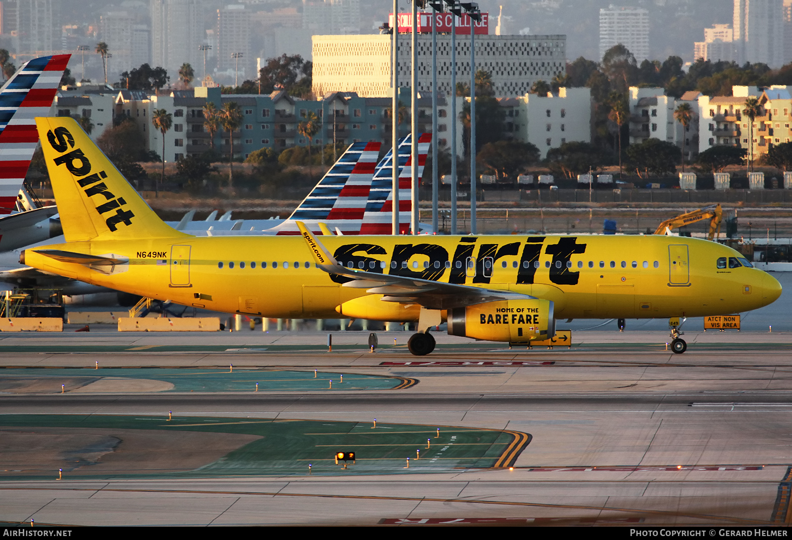 Aircraft Photo of N649NK | Airbus A320-232 | Spirit Airlines | AirHistory.net #100853
