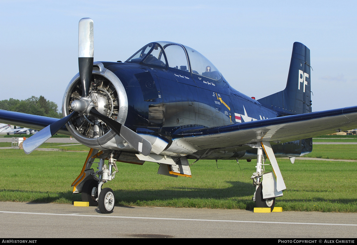 Aircraft Photo of N555PF | North American T-28B Trojan | USA - Navy | AirHistory.net #100864