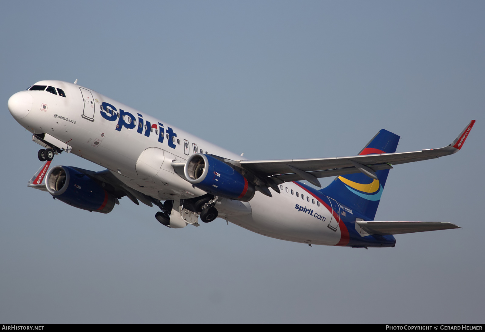 Aircraft Photo of N638NK | Airbus A320-232 | Spirit Airlines | AirHistory.net #100865