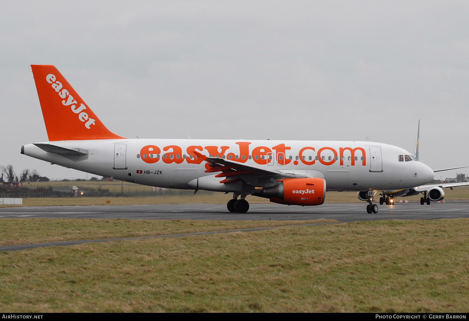 Aircraft Photo of HB-JZK | Airbus A319-111 | EasyJet | AirHistory.net #100875