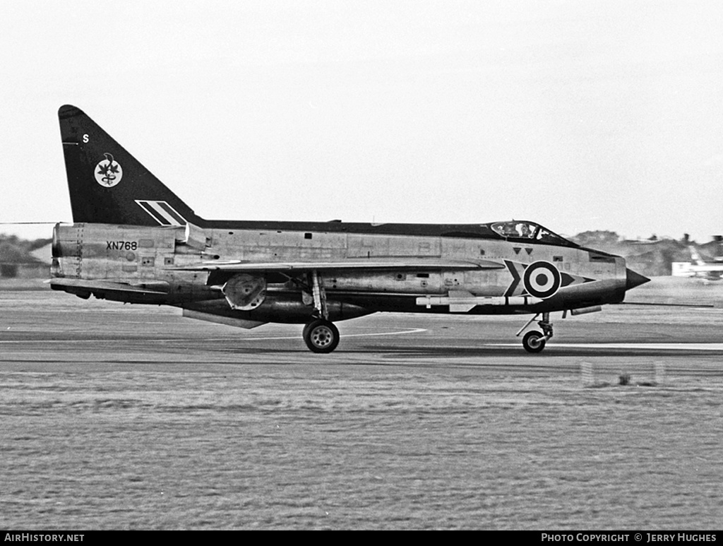 Aircraft Photo of XN768 | English Electric Lightning F2 | UK - Air Force | AirHistory.net #100880