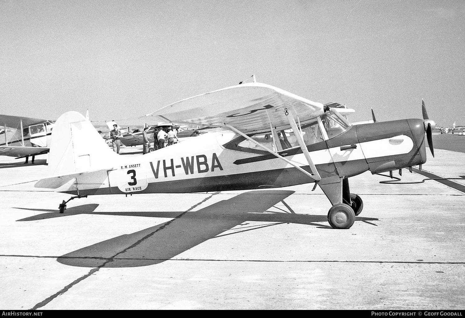 Aircraft Photo of VH-WBA | Auster J-5B Autocar | AirHistory.net #100895