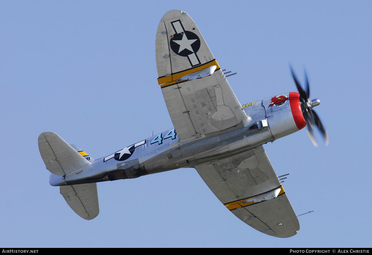 Aircraft Photo of N647D / NX647D / 490438 | Republic P-47D Thunderbolt | USA - Air Force | AirHistory.net #100902