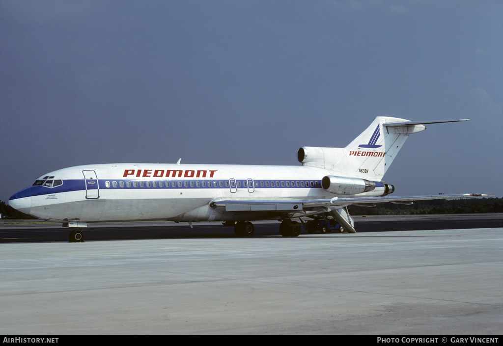 Aircraft Photo of N838N | Boeing 727-51 | Piedmont Airlines | AirHistory.net #100905