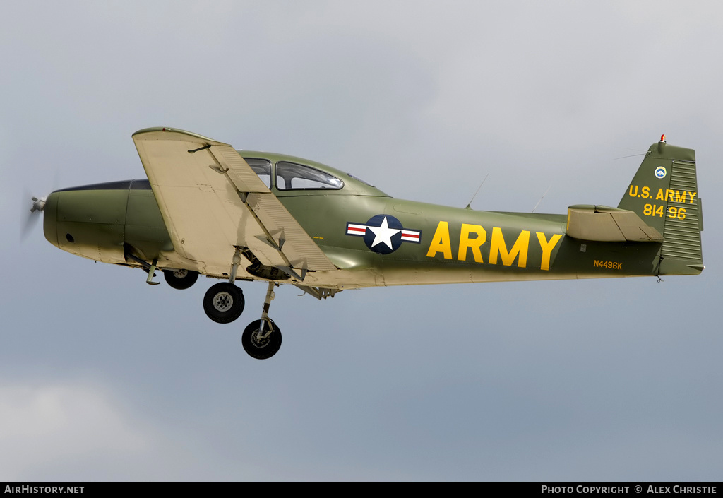 Aircraft Photo of N4496K / 81496 | Ryan Navion | USA - Army | AirHistory.net #100915