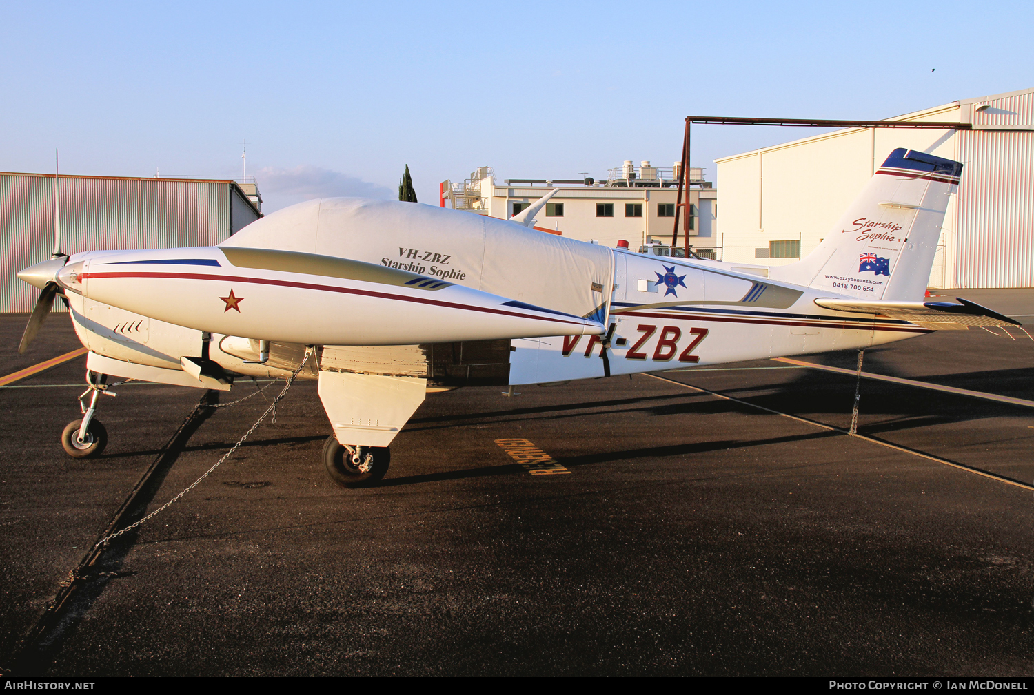Aircraft Photo of VH-ZBZ | Beech F33A Bonanza | AirHistory.net #100921