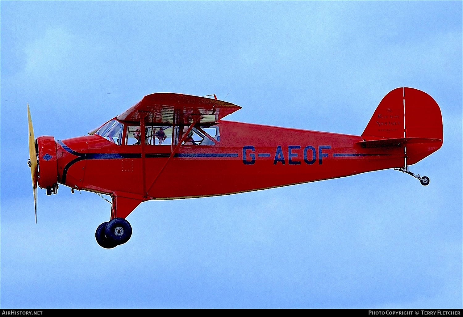 Aircraft Photo of G-AEOF | Rearwin 8500 Sportster | AirHistory.net #100922