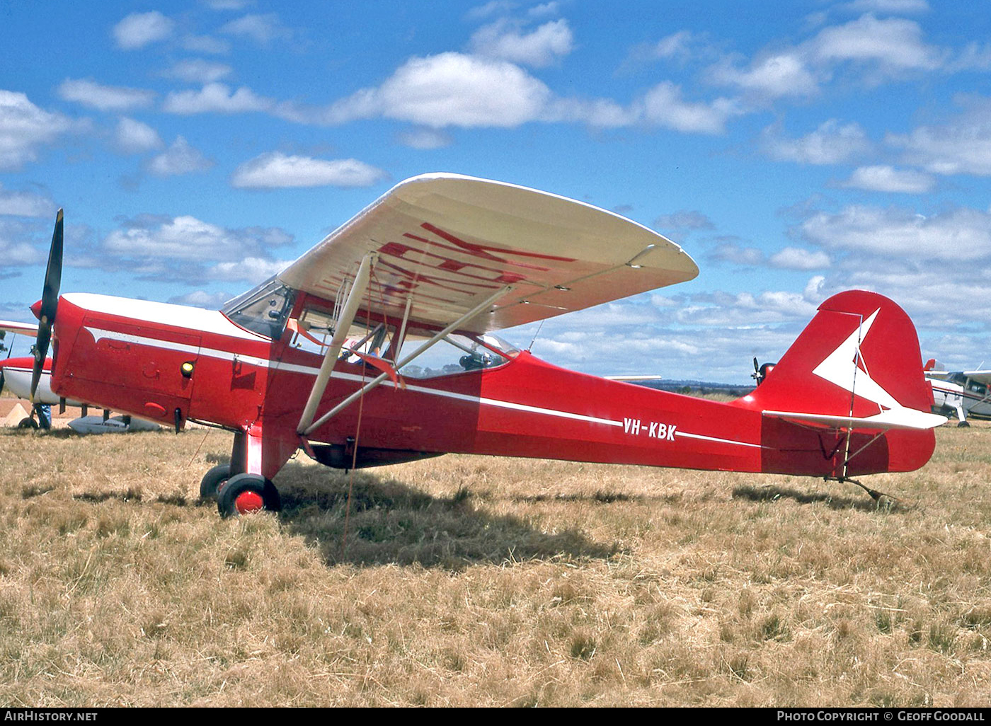 Aircraft Photo of VH-KBK | Auster J-1B Aiglet | AirHistory.net #100924