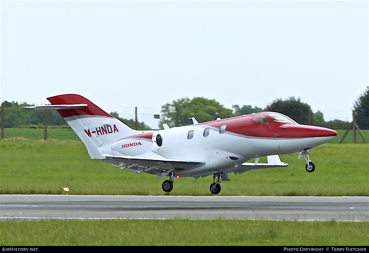 Aircraft Photo of M-HNDA | Honda HA-420 HondaJet | AirHistory.net #100925