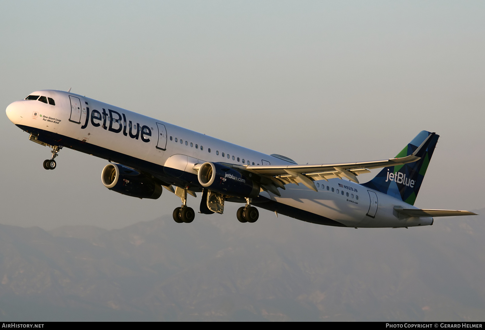 Aircraft Photo of N929JB | Airbus A321-231 | JetBlue Airways | AirHistory.net #100935