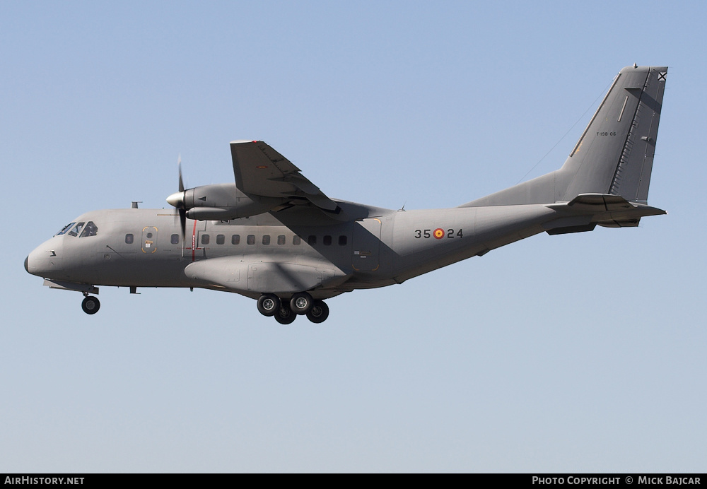 Aircraft Photo of T19B-06 | CASA/IPTN CN235M-100 | Spain - Air Force | AirHistory.net #100942