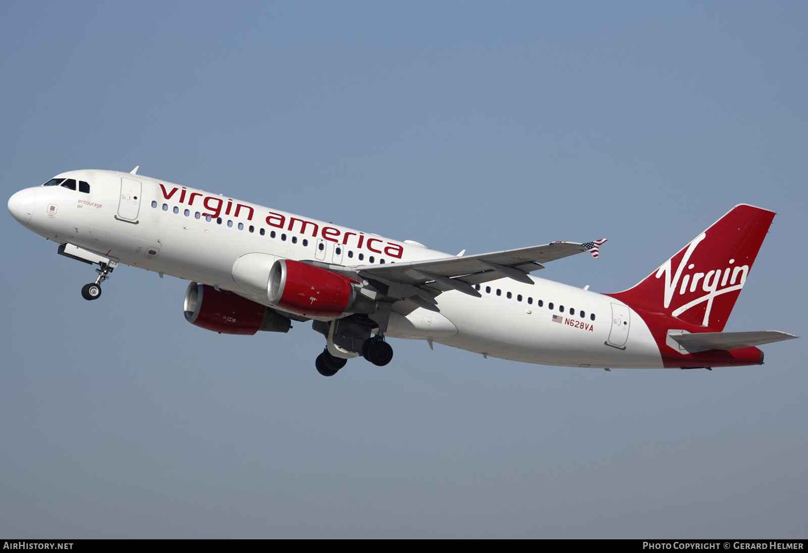 Aircraft Photo of N628VA | Airbus A320-214 | Virgin America | AirHistory.net #100944