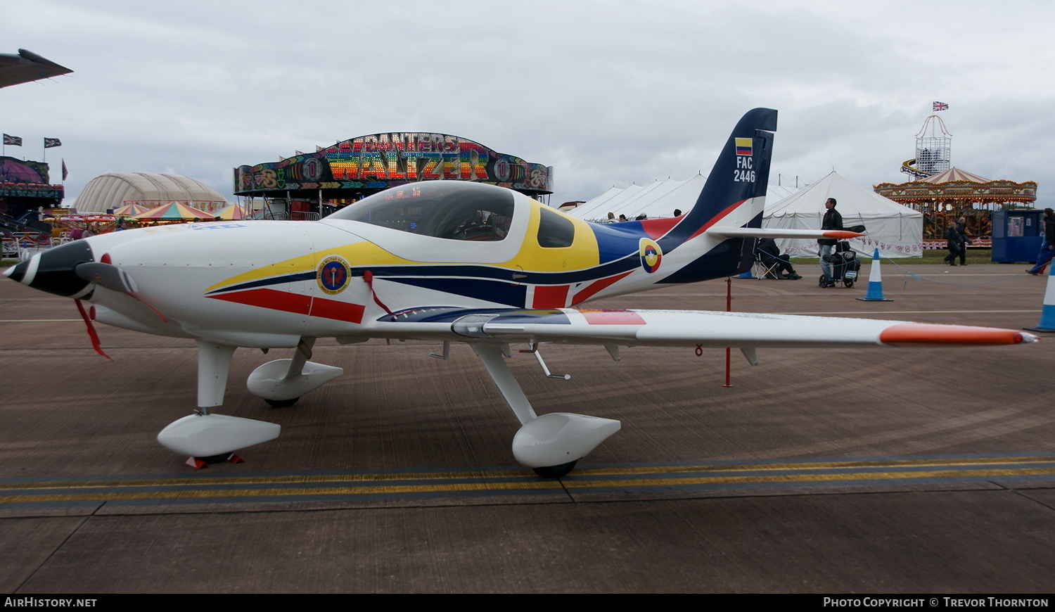 Aircraft Photo of FAC2446 | Lancair-CIAC T-90 Calima | Colombia - Air Force | AirHistory.net #100946