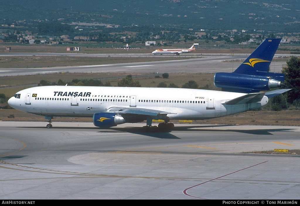 Aircraft Photo of PP-OOO | McDonnell Douglas DC-10-15 | Transair International | AirHistory.net #100957