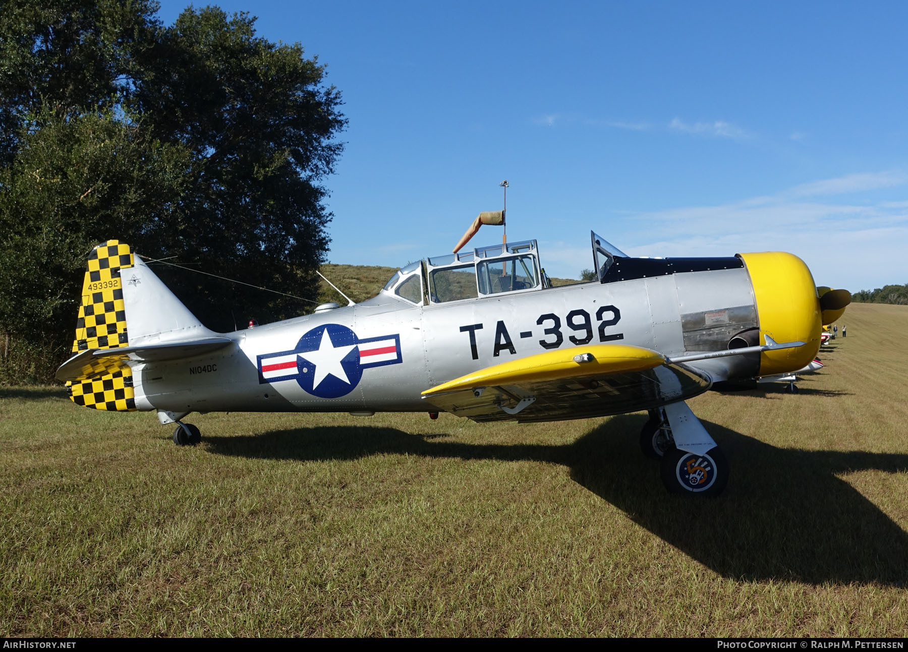 Aircraft Photo of N1040C / 493392 | North American T-6G Texan | USA - Air Force | AirHistory.net #100978