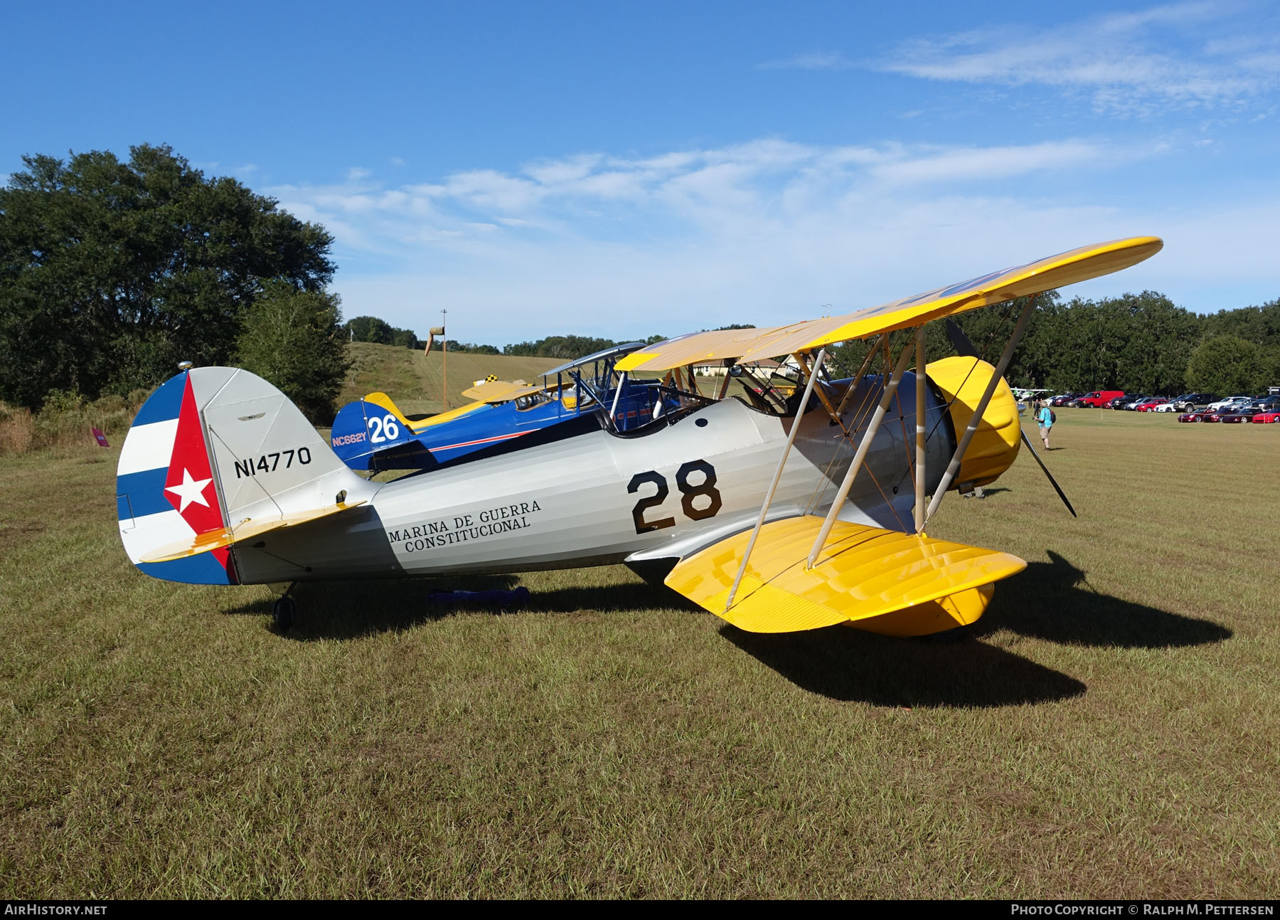 Aircraft Photo of N14770 / 28 | Waco YMF | Cuba - Navy | AirHistory.net #100989