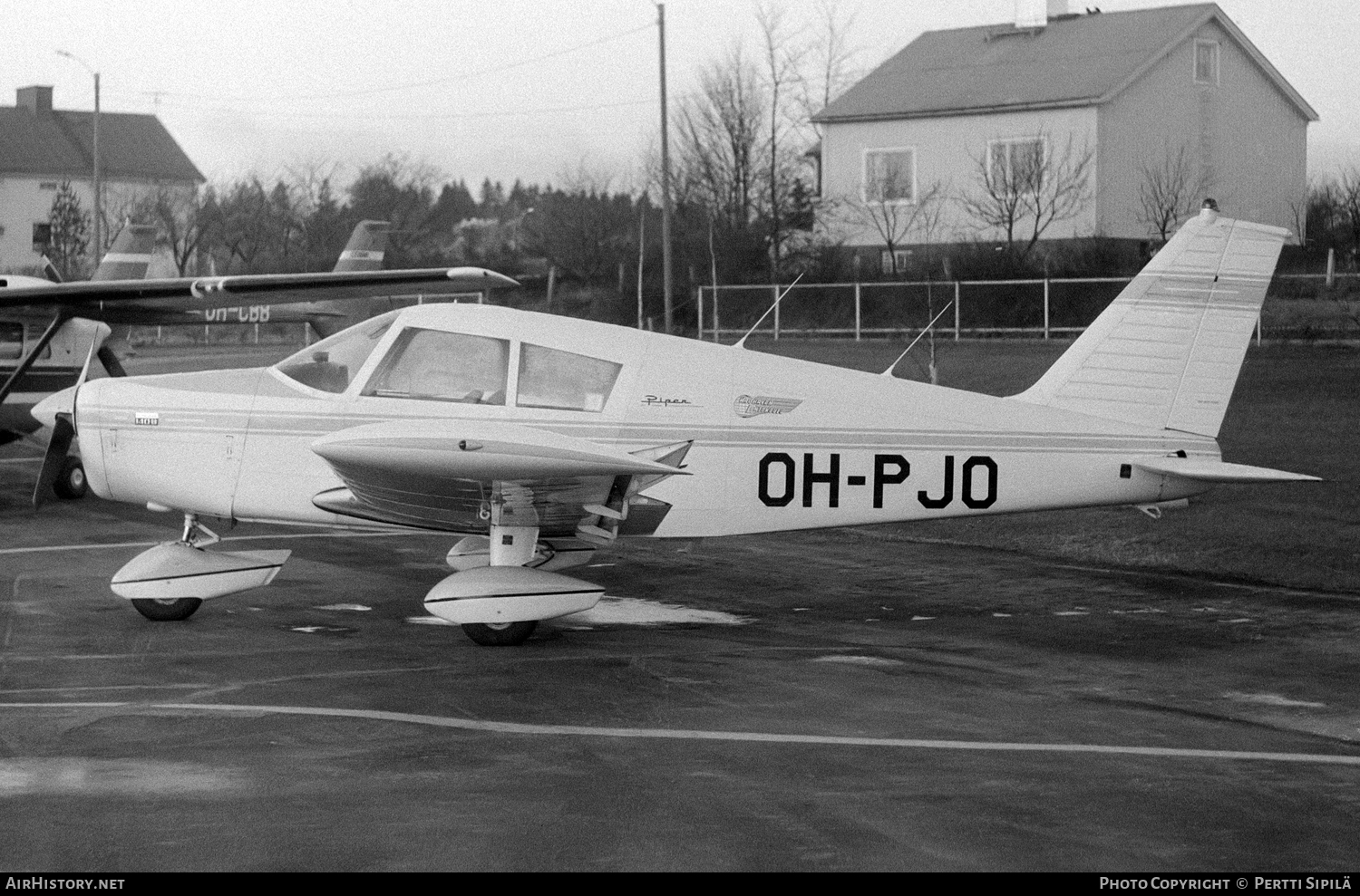 Aircraft Photo of OH-PJO | Piper PA-28-140 Cherokee B | AirHistory.net #100991