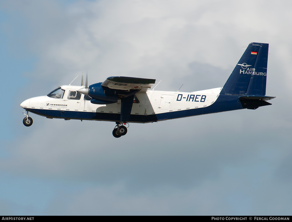 Aircraft Photo of D-IAEB | Britten-Norman BN-2A-8 Islander | Air Hamburg | AirHistory.net #101012