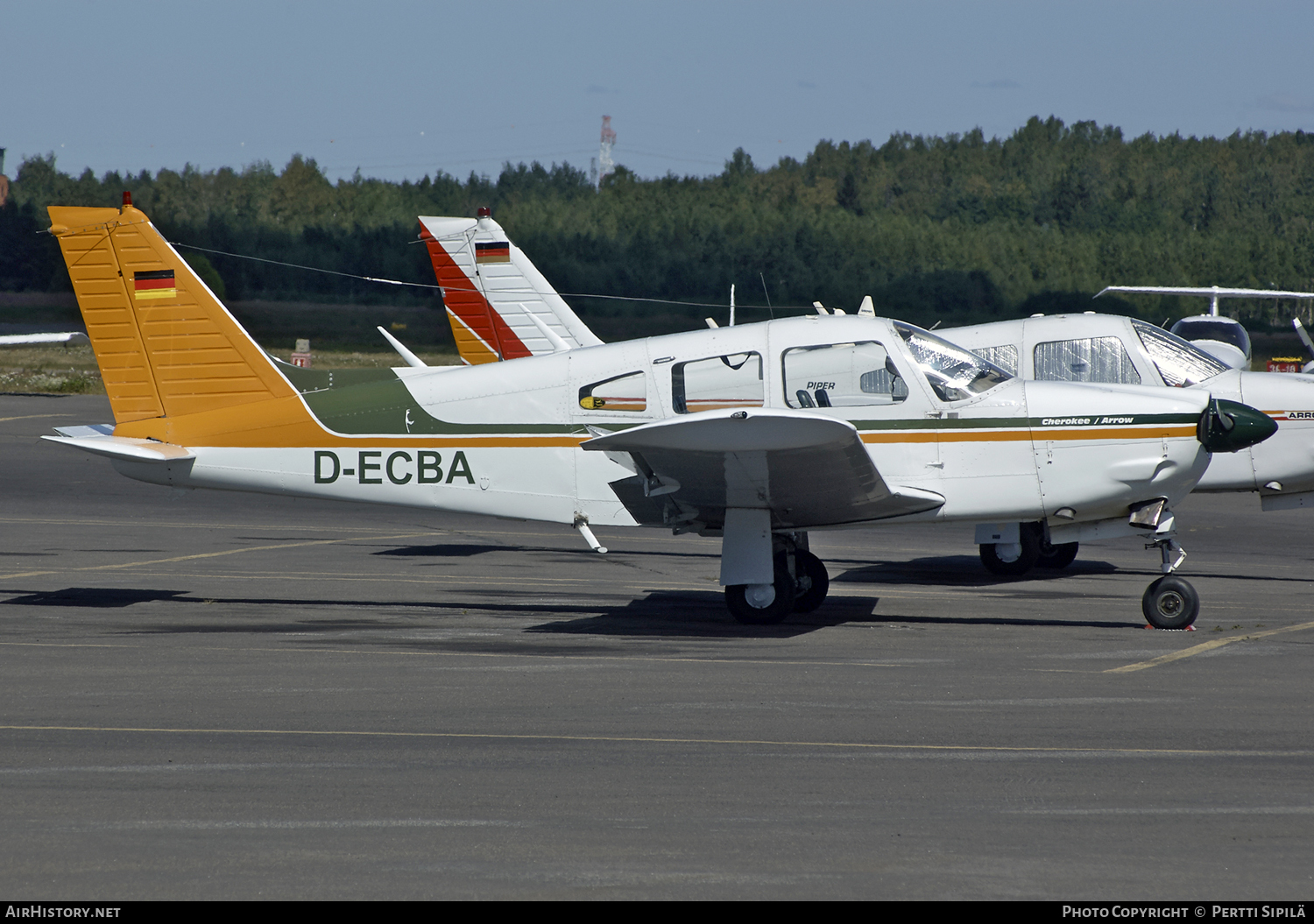 Aircraft Photo of D-ECBA | Piper PA-28R-200 Cherokee Arrow II | AirHistory.net #101022