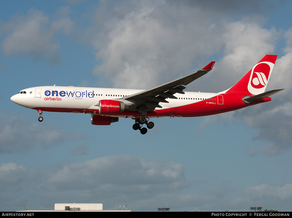 Aircraft Photo of D-ABXA | Airbus A330-223 | Air Berlin | AirHistory.net #101023