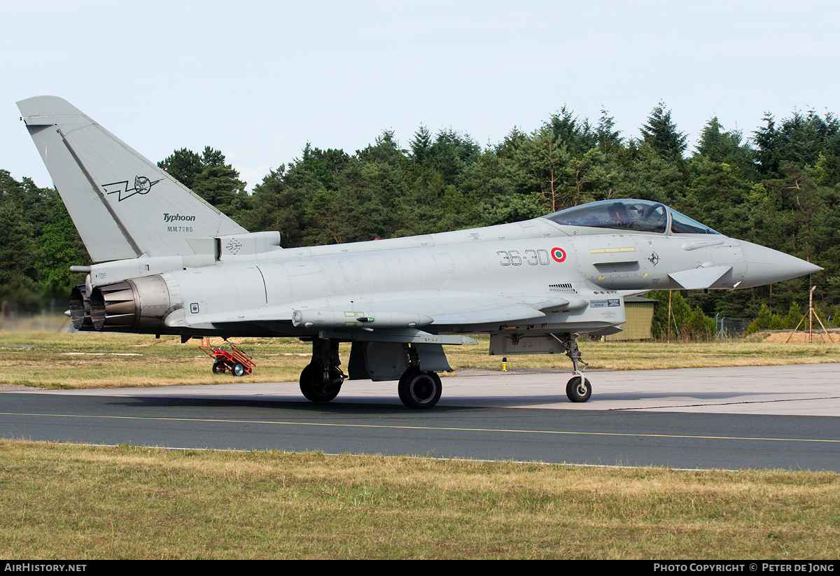 Aircraft Photo of MM7280 | Eurofighter EF-2000 Typhoon S | Italy - Air Force | AirHistory.net #101028