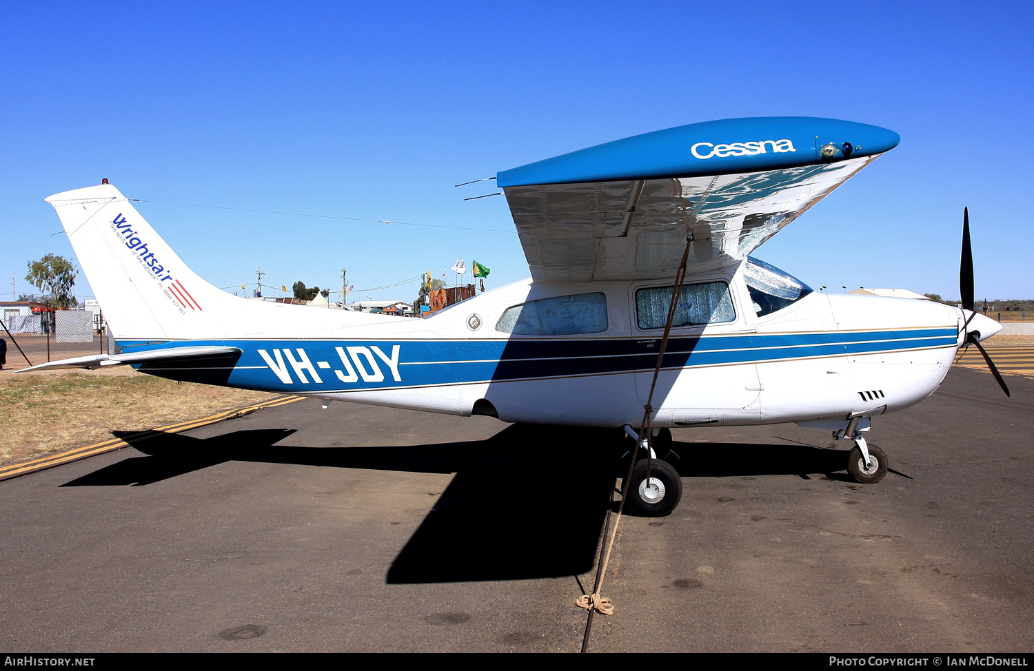 Aircraft Photo of VH-JDY | Cessna 210M Centurion | Wrightsair | AirHistory.net #101040