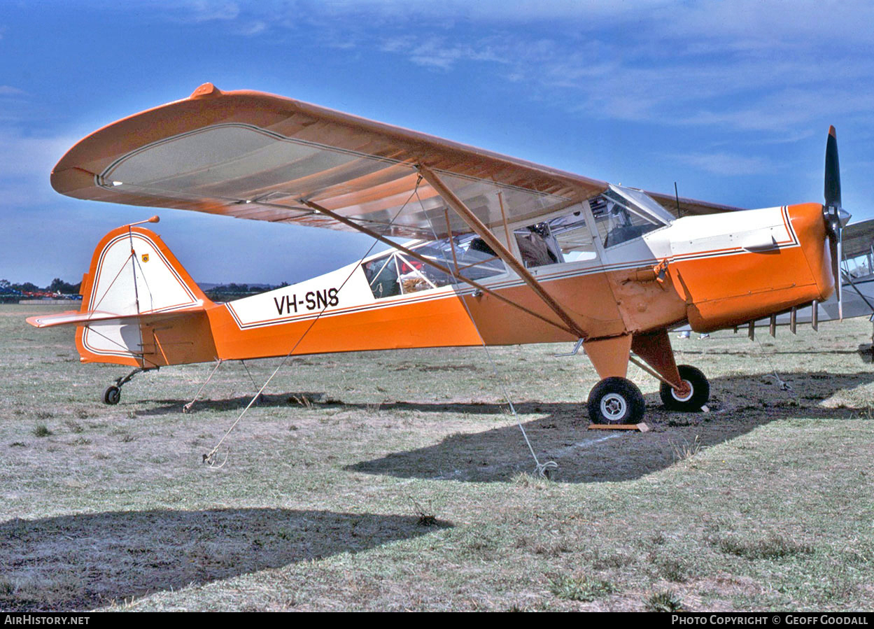 Aircraft Photo of VH-SNS | Taylorcraft E Auster Mk3 | AirHistory.net #101041
