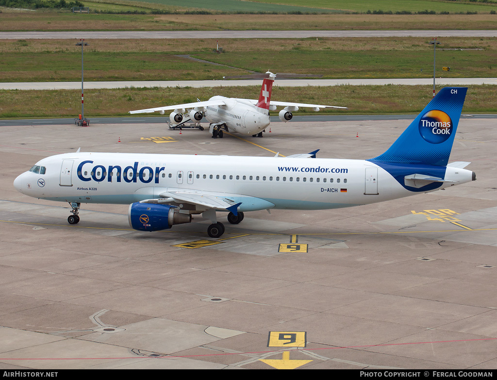Aircraft Photo of D-AICH | Airbus A320-212 | Condor Berlin | AirHistory.net #101042
