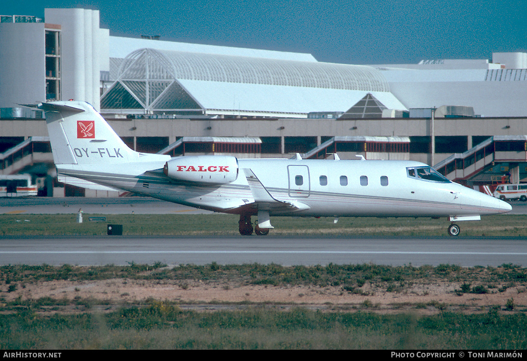 Aircraft Photo of OY-FLK | Gates Learjet 55 | Falck Air | AirHistory.net #101046