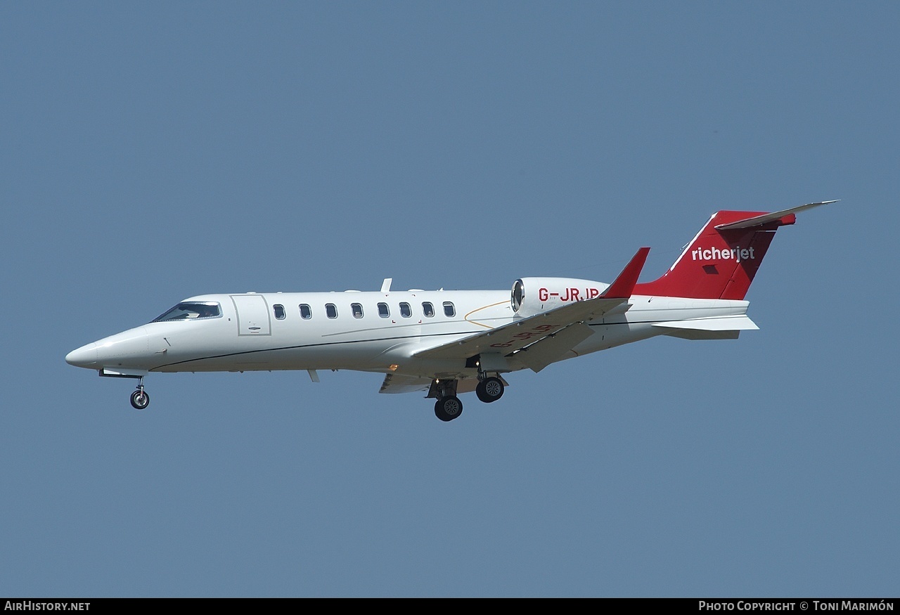 Aircraft Photo of G-JRJR | Learjet 45 | Richerjet | AirHistory.net #101075