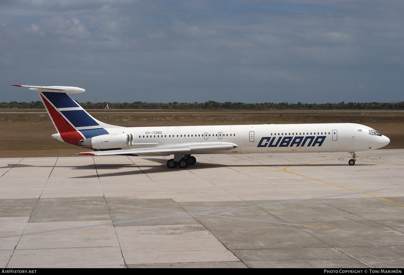 Aircraft Photo of CU-T1282 | Ilyushin Il-62M | Cubana | AirHistory.net #101082