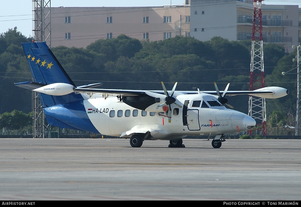 Aircraft Photo of HA-LAD | Let L-410UVP-E8 Turbolet | Farnair Europe | AirHistory.net #101083