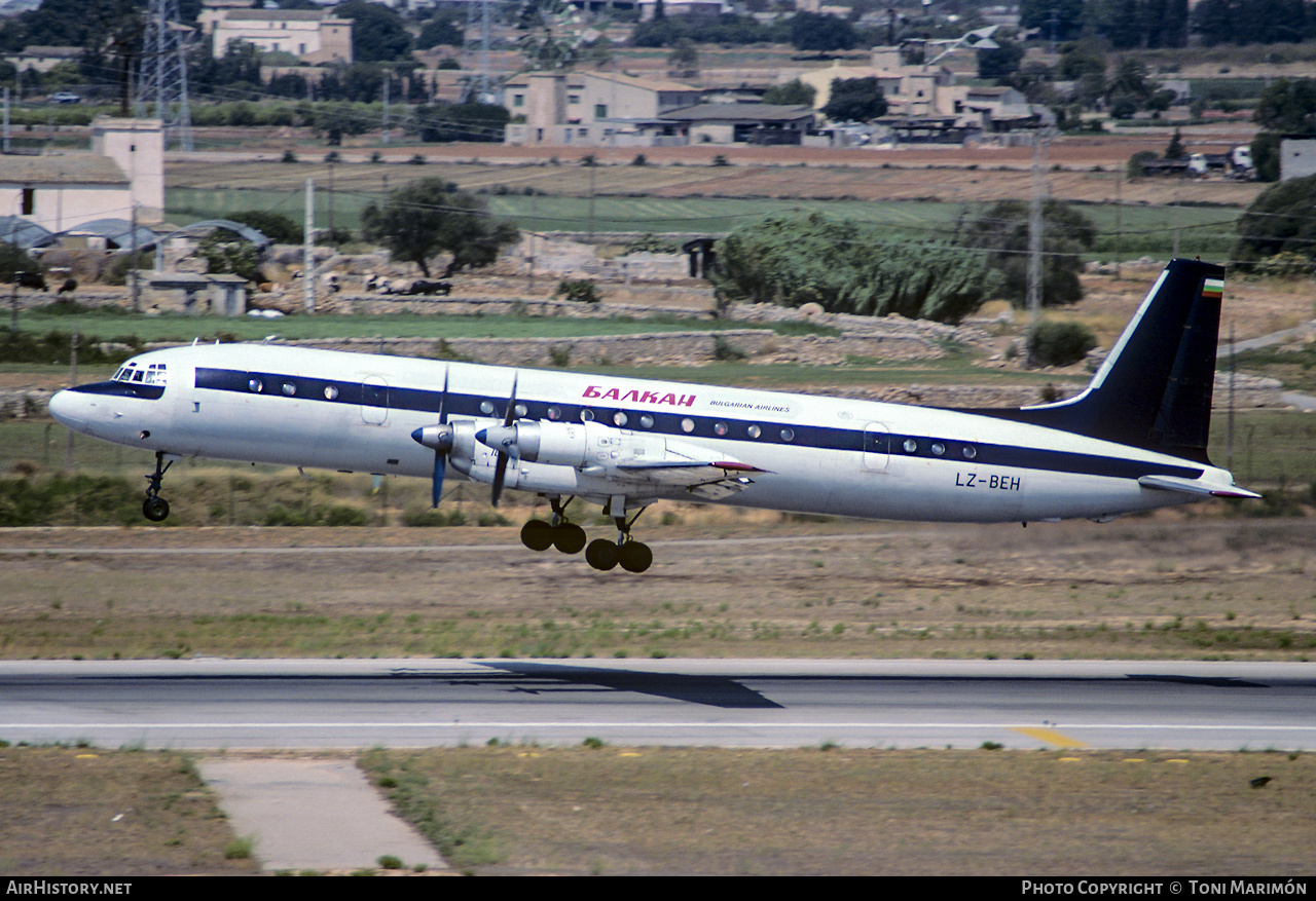 Aircraft Photo of LZ-BEH | Ilyushin Il-18Gr | Balkan - Bulgarian Airlines | AirHistory.net #101086