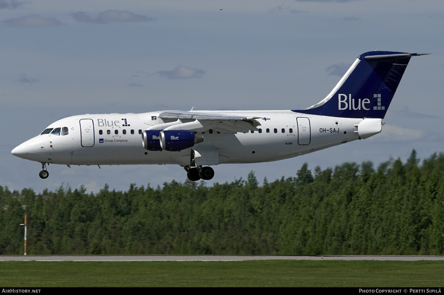 Aircraft Photo of OH-SAJ | BAE Systems Avro 146-RJ85 | Blue1 | AirHistory.net #101097