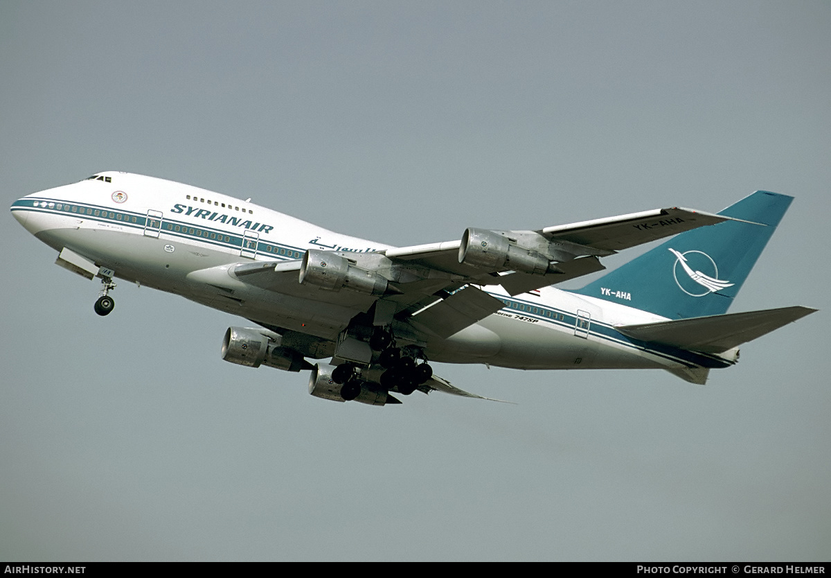 Aircraft Photo of YK-AHA | Boeing 747SP-94 | Syrian Air | AirHistory.net #101113