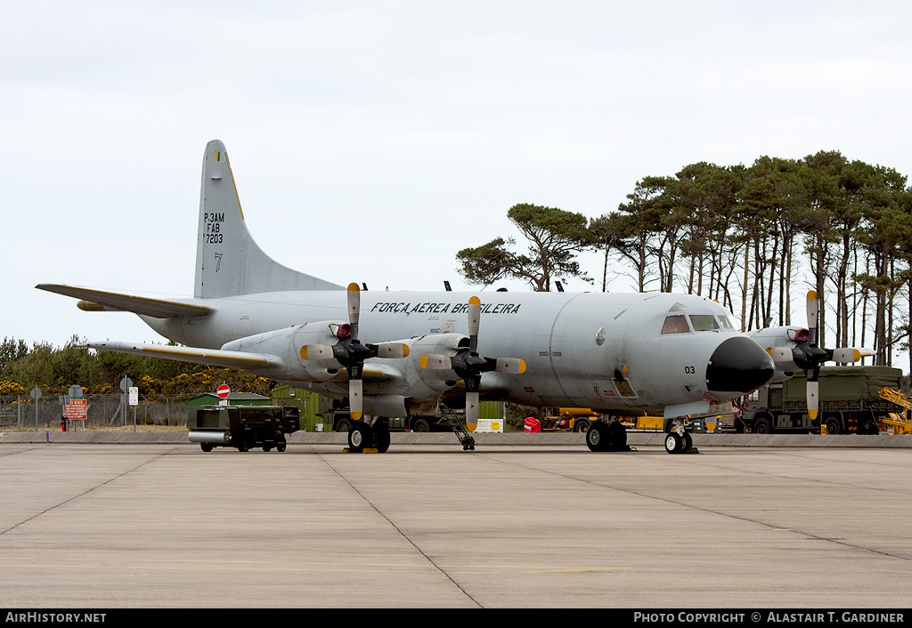 Aircraft Photo of 7203 | Lockheed P-3AM Orion | Brazil - Air Force | AirHistory.net #101119