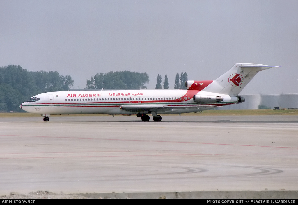 Aircraft Photo of 7T-VEX | Boeing 727-2D6/Adv | Air Algérie | AirHistory.net #101123