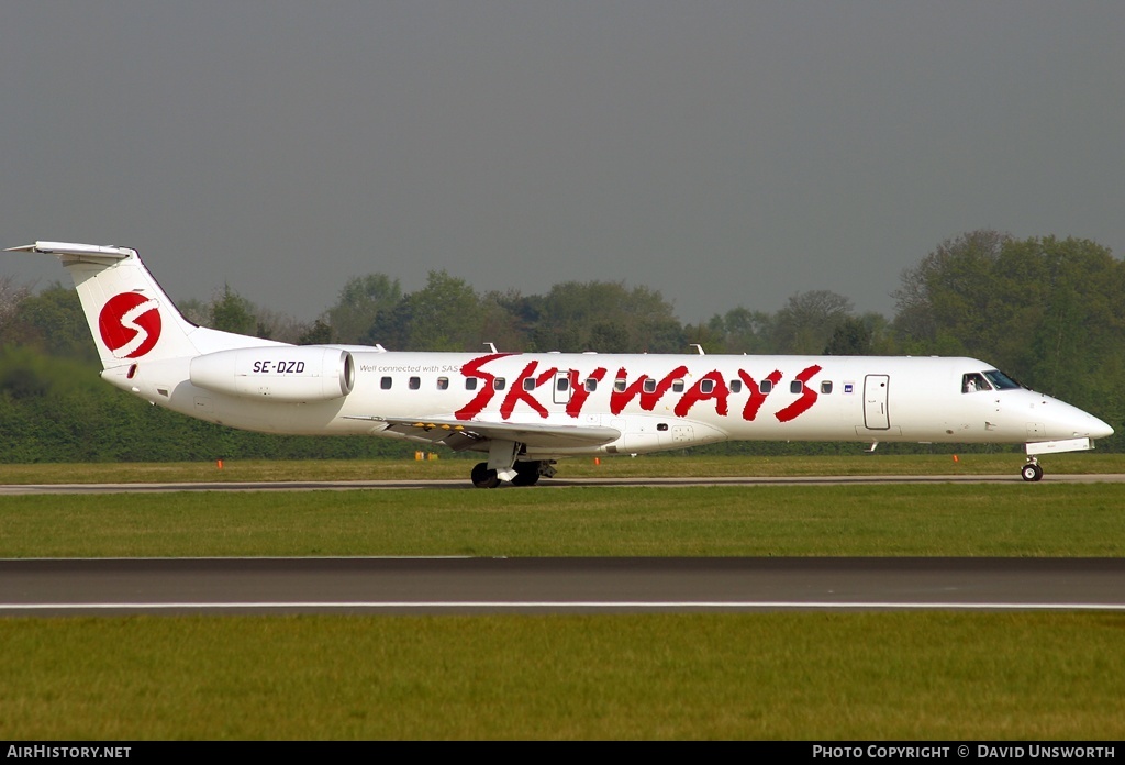 Aircraft Photo of SE-DZD | Embraer ERJ-145EP (EMB-145EP) | Skyways | AirHistory.net #101124