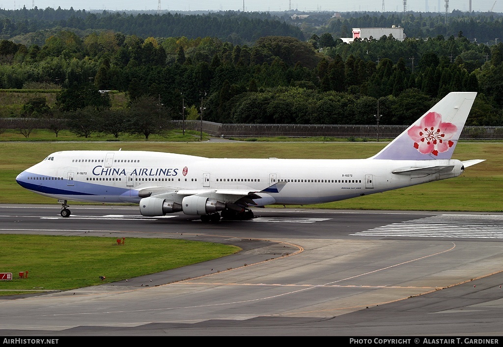 Aircraft Photo of B-18272 | Boeing 747-409 | China Airlines | AirHistory.net #101126