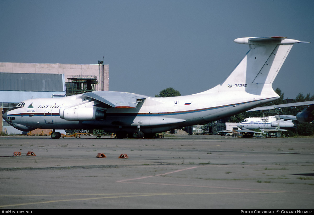 Aircraft Photo of RA-76350 | Ilyushin Il-76TD | East Line | AirHistory.net #101145