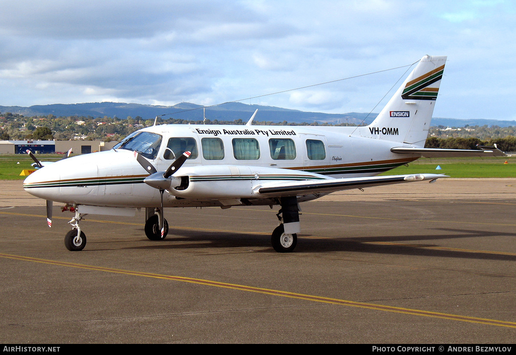 Aircraft Photo of VH-OMM | Piper PA-31-350 Chieftain | Ensign Australia | AirHistory.net #101152