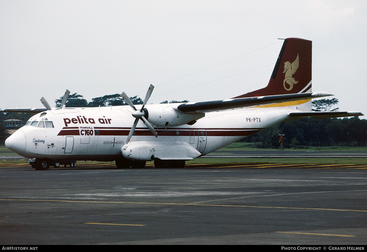 Aircraft Photo of PK-PTX | Transall C-160NG | Pelita Air Service | AirHistory.net #101174