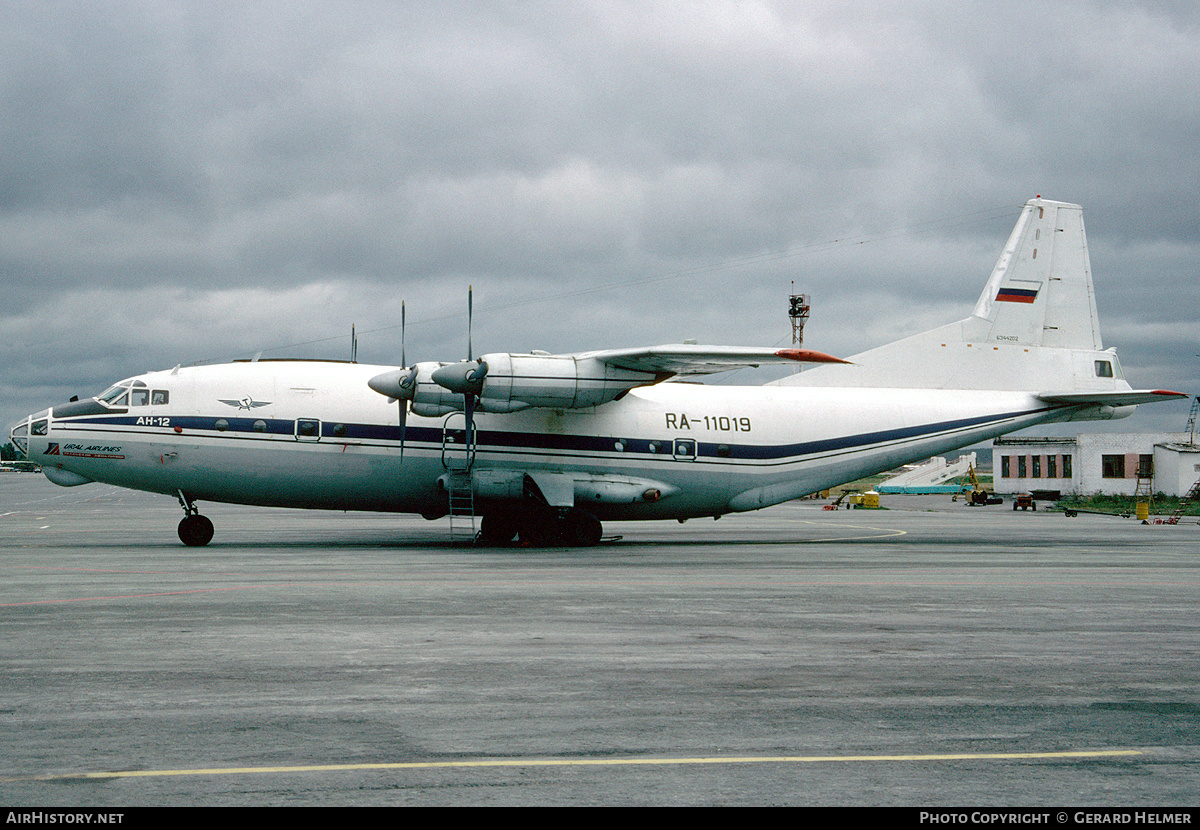 Aircraft Photo of RA-11019 | Antonov An-12TB | Ural Airlines | AirHistory.net #101188