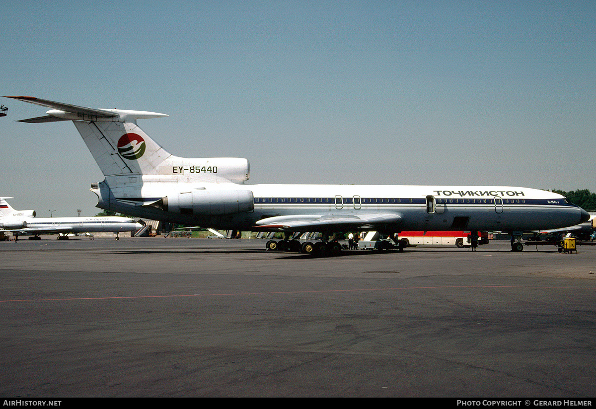 Aircraft Photo of EY-85440 | Tupolev Tu-154B-2 | Tajikistan Airlines | AirHistory.net #101190